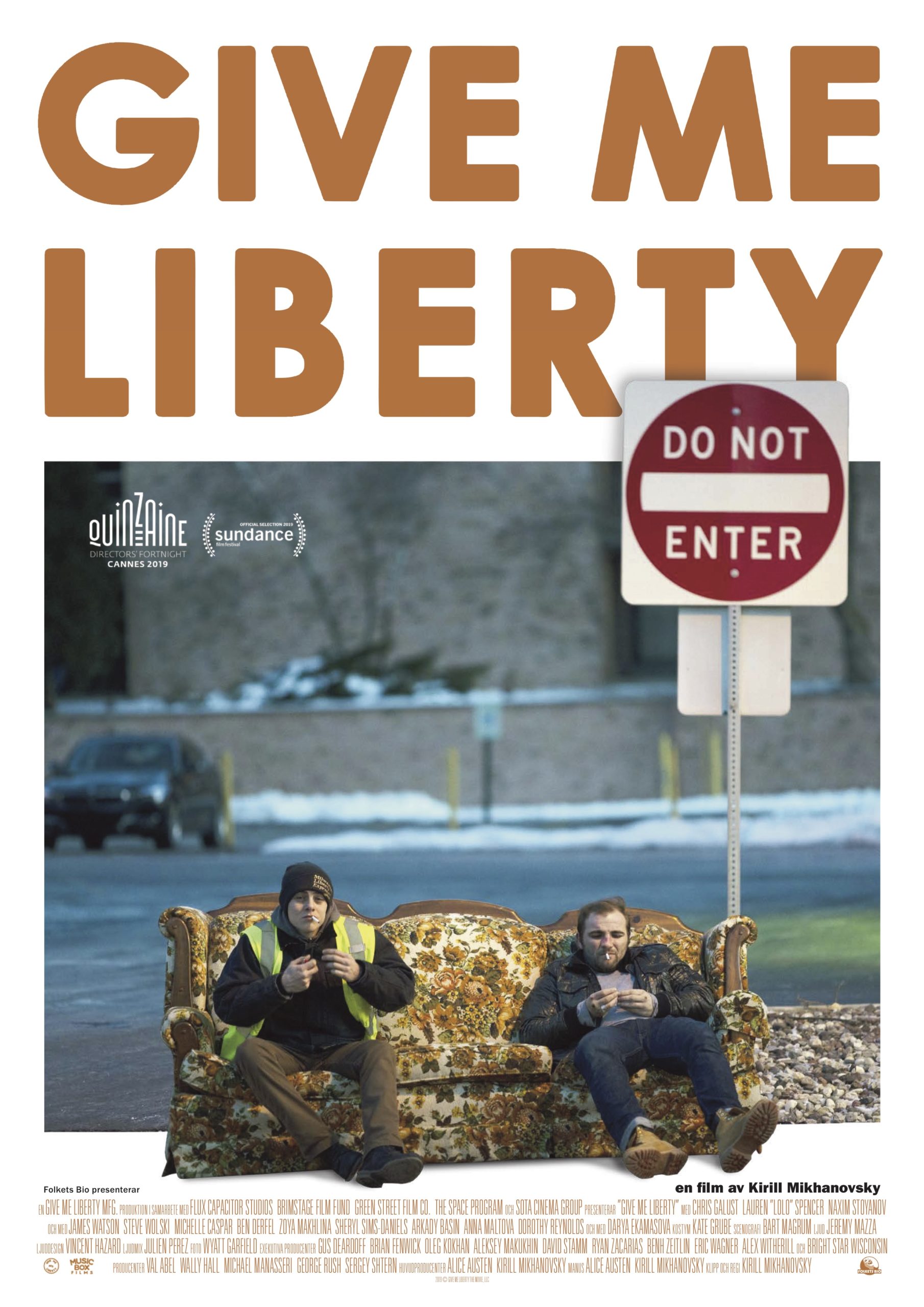 Omslag till filmen: Give Me Liberty